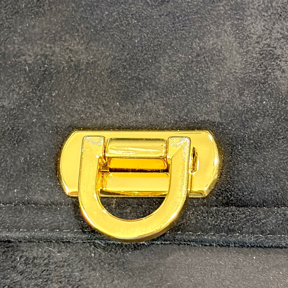 VTG Frenchy of California Vintage Navy Blue Evening Bag - Picture 7 of 16